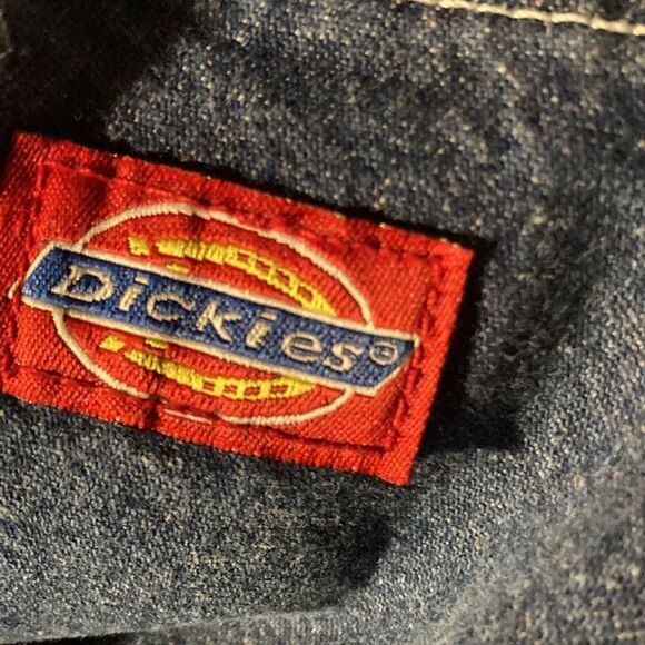 DICKIES Men’s Carpenter Jeans Size Tag 34/30 Blue Hand measures 30/28 - Picture 9 of 9